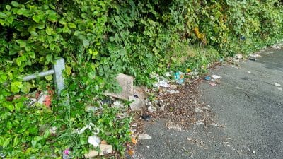 Blackburn Town Centre Shoppers' Car Park covered in