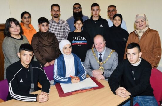 Young Palestinians Receive Warm Welcome in Blackburn - Palestine youth visit 2 768x502 1