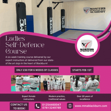 Empower Yourself with Blackburn’s Ladies Self-Defence Course - Ladies Course Social Media scaled