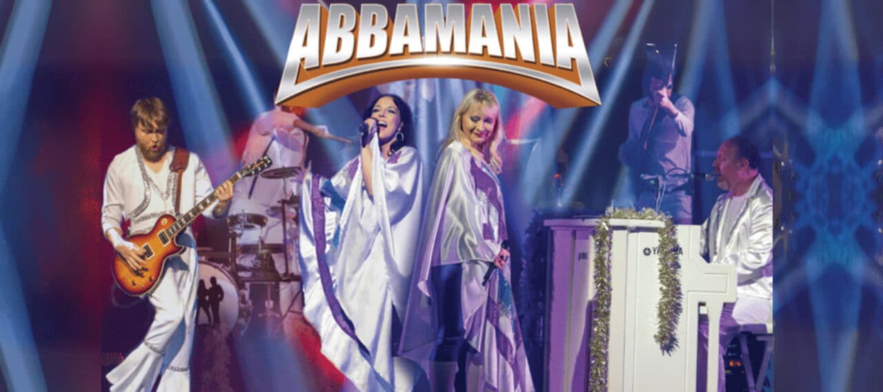 Abbamania - 2025 - darwen library theatre abbamania banner 1