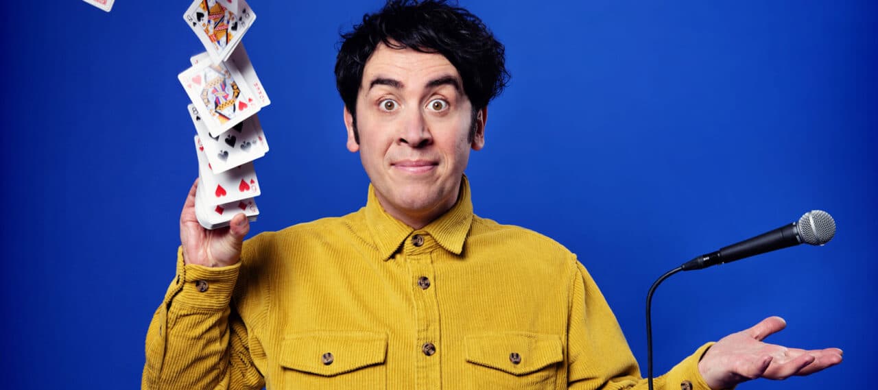 Pete Firman - Tricks & Giggles - darwen library theatre pete firman 2026 banner 1