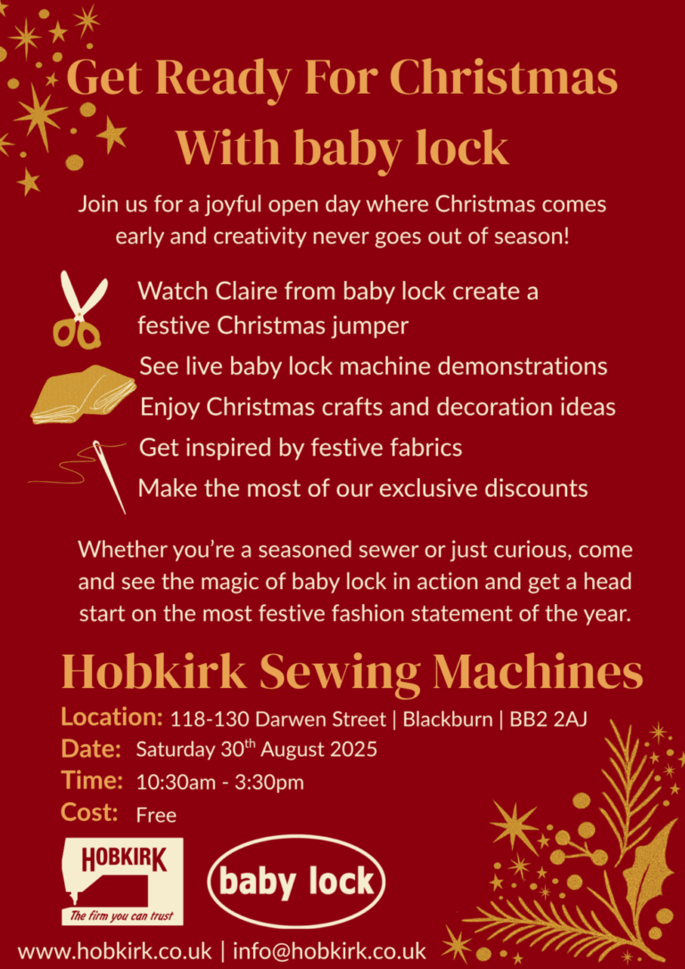 Get Ready For Christmas With "baby lock" - baby lock August