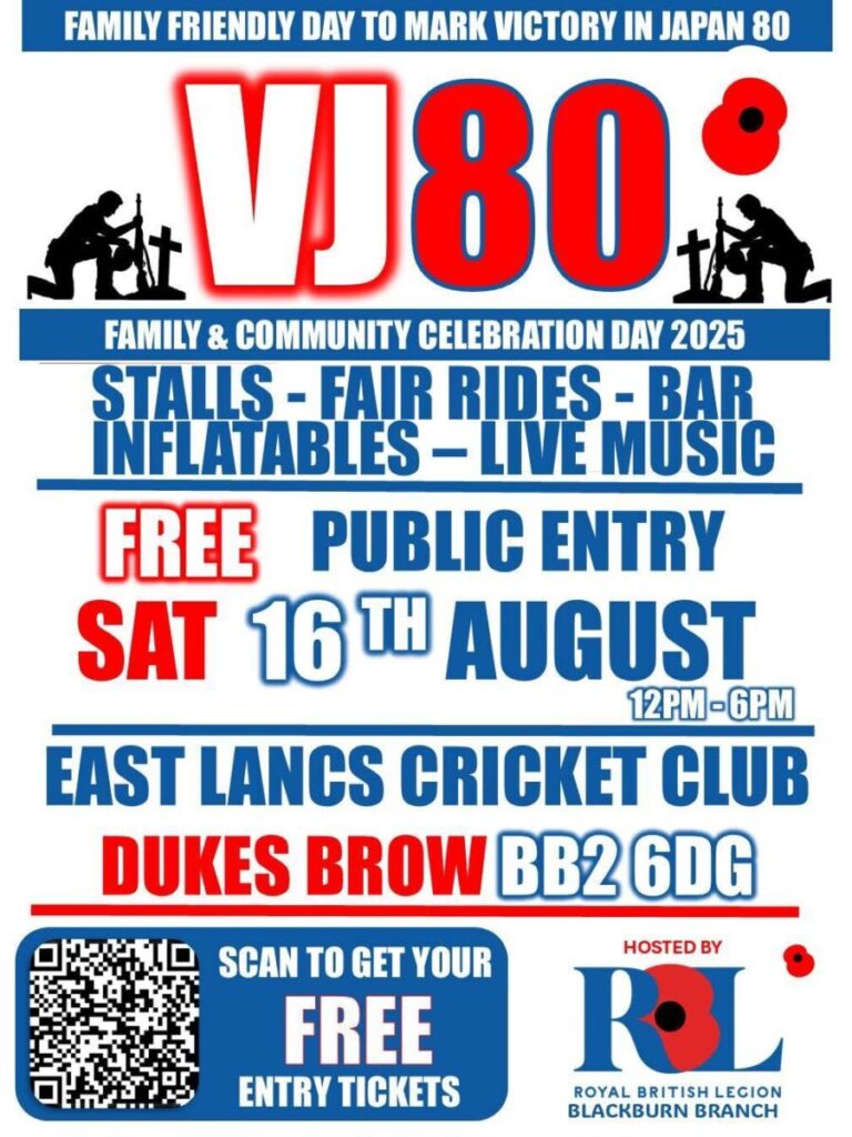 VJ80 Community Celebration in Blackburn – A Day to Remember - 533484288 122164097516427252 2998222466897648779 n