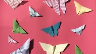 Create Colourful Origami Butterflies at Blackburn Market on 25 October 2025