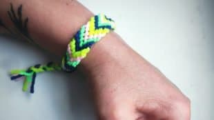 Woven Woollen Bracelets Workshop at Blackburn Market on 11 October 2025