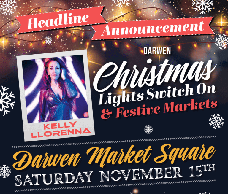 Darwen Christmas Lights Switch-On - Darwen Lights Switch On 2025 ANNOUNCEMENT 1080x1080 e1760106361671 768x654