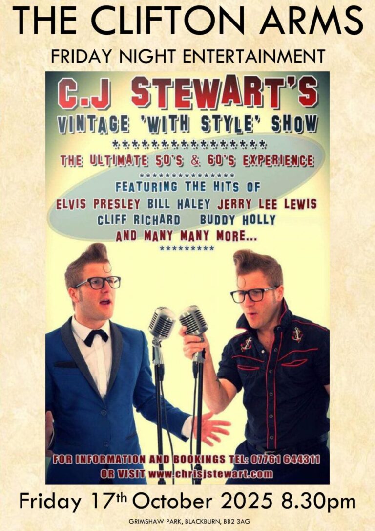 Vintage style Rock Roll Show CJ Stewart - inbound2347705997605876019