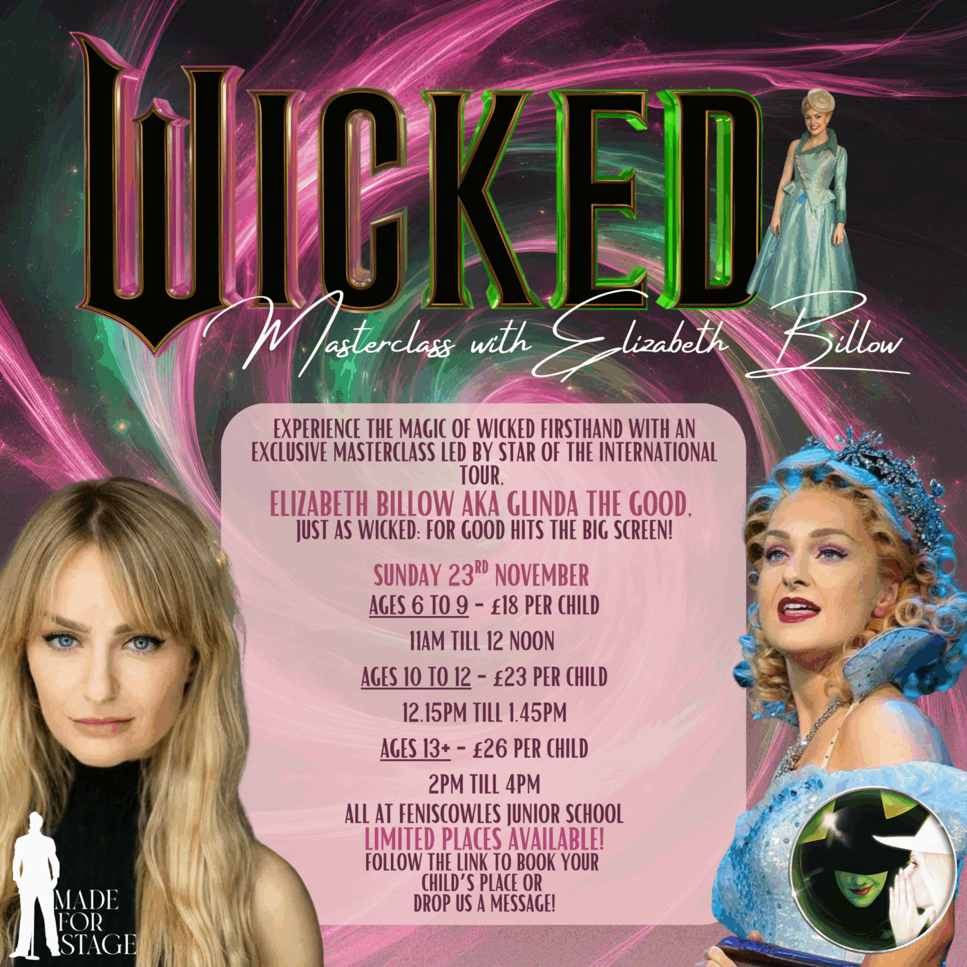 🌟WICKED MASTERCLASS WITH ELIZABETH BILLOW!🌟 - Masterclass 2