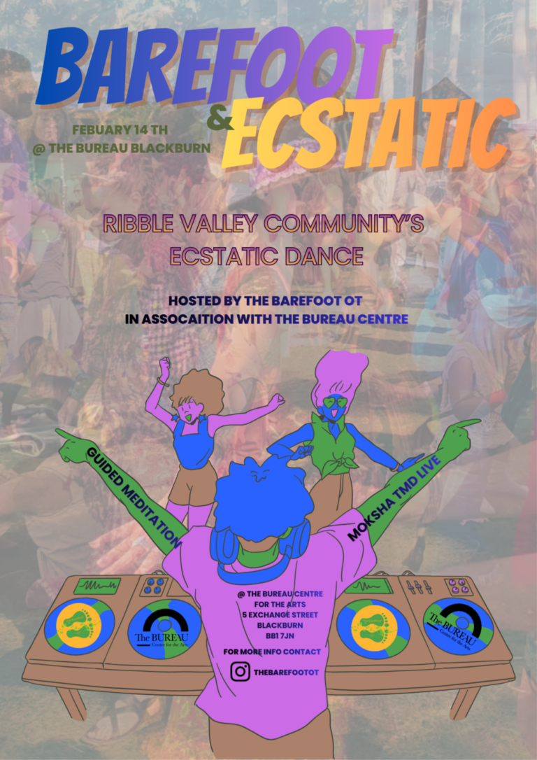 Barefoot Ecstatic Dance Event at The Bureau Centre for the Arts - Barefoot & Ecstatic vs 2