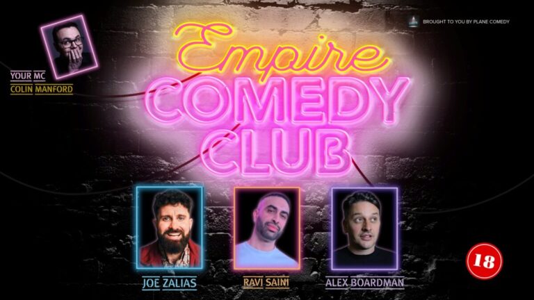 Empire Comedy Club September 2026 - Comedy Club 10 Sep 2026 2 (2)