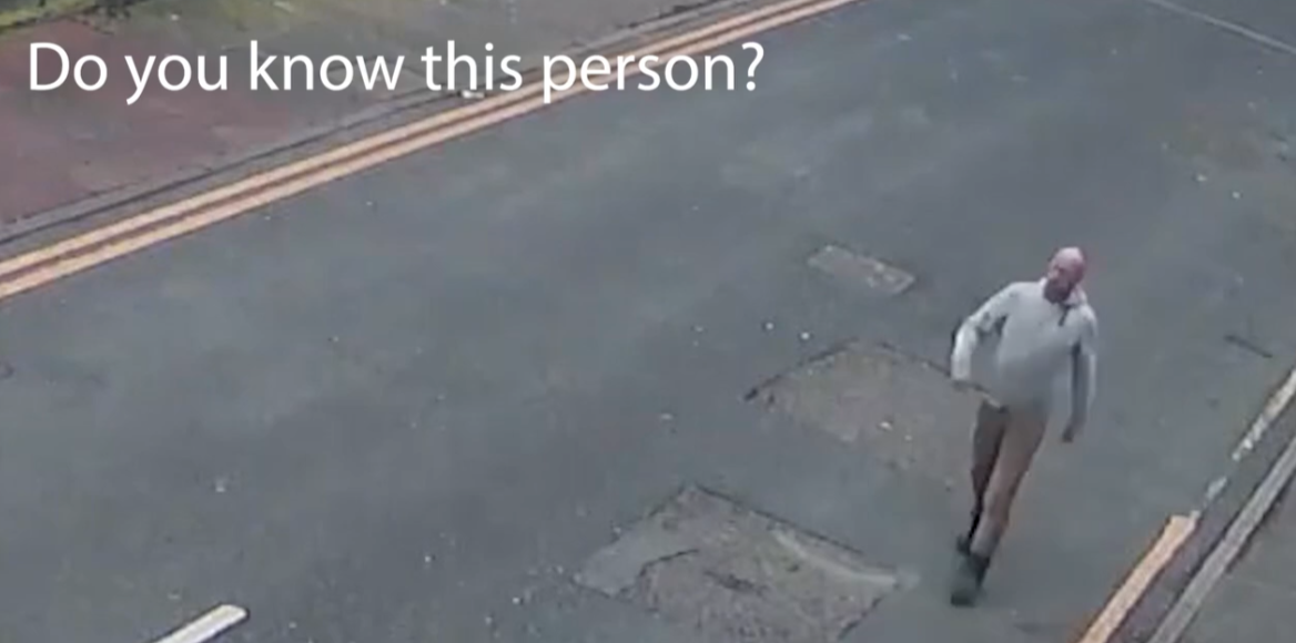 Watch the moment bedroom furniture is dumped over a fence in Blackburn - council appeals to public - Clayton Street Dumping