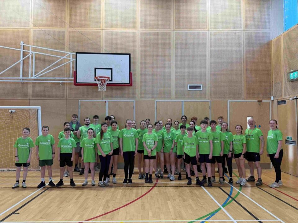 Darwen teacher’s 16-year fundraiser hits £100,000 as he retires - Group shot