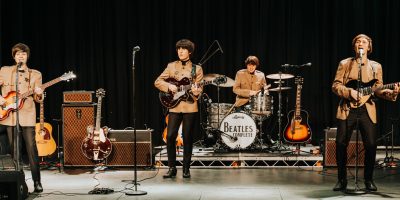 Beatles Complete - A Night of Beatlemania - darwen library theatre beatles complete banner 1